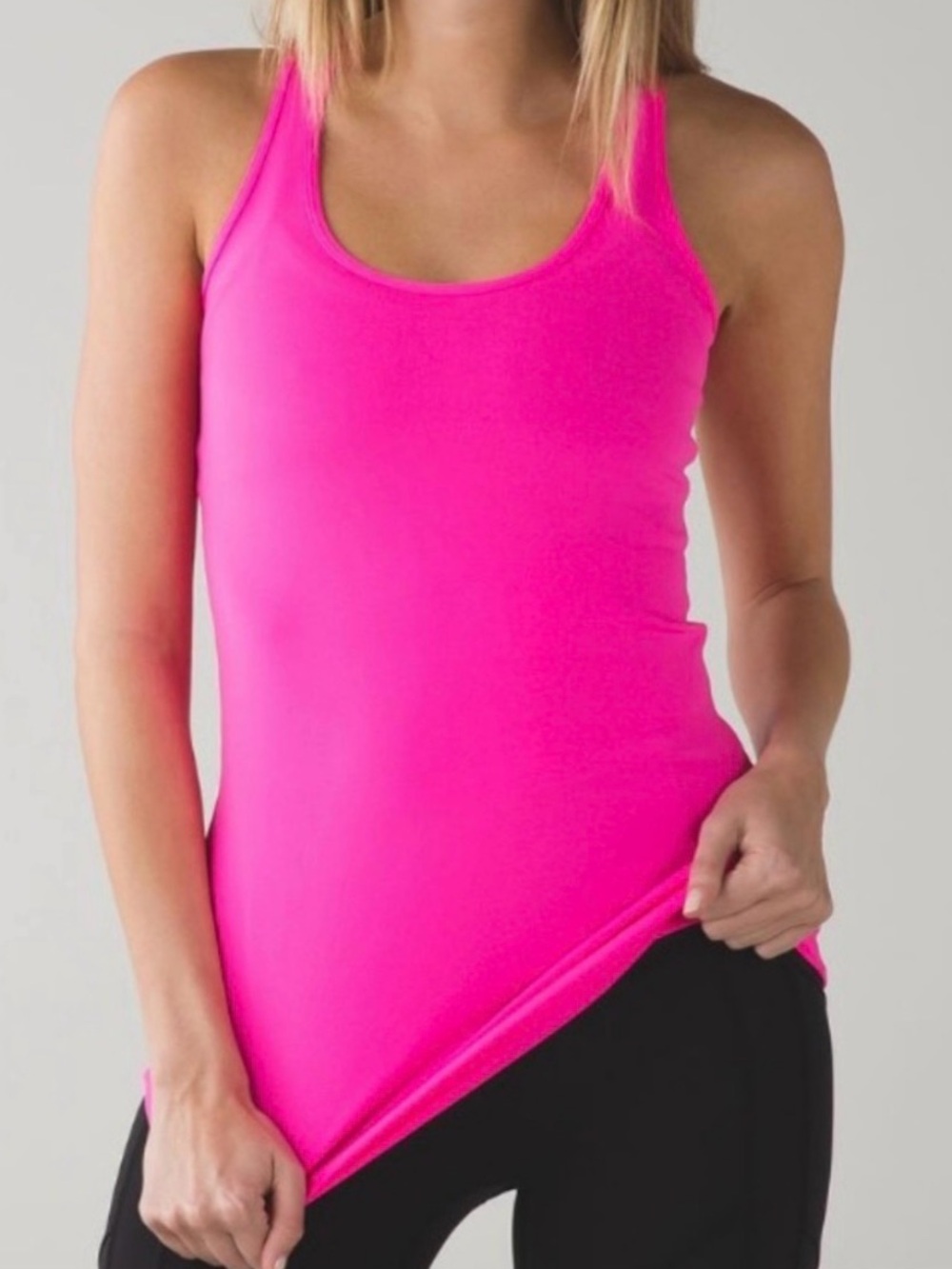 Lululemon Cool Racerback - Raspberry Glo Light